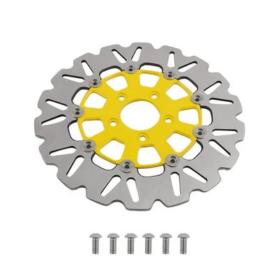 Front Brake Disc Rotor Kit for Harley-Davidson Tri Glide Ultra FLHTCUTG/Softail - Image 1 of 4