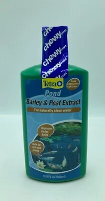 Extracto de cebada y turba Tetra Pond para agua de estanque naturalmente clara 16,9 onzas Foto 1 de 4