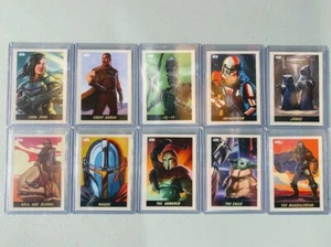 Topps Star Wars The MANDALORIAN 2020 Esclusivo eBay Set di 10 carte PR/4.442 - Foto 1 di 5