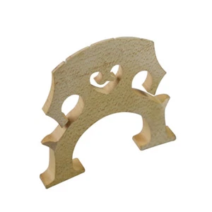 1/2 Cello Maple Bridge Fitted Polished Parts Fitting Use Directly C String 78mm - Picture 1 of 2