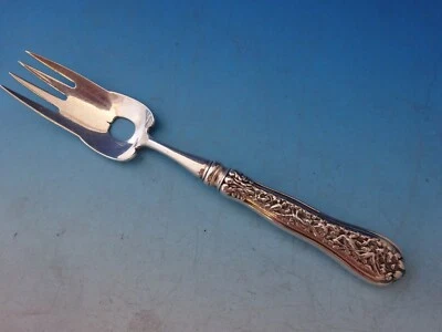 Olympian by Tiffany and Co Sterling Silver Fish Fork HH AS Pierced 6 3/4" Rare - Image 1 of 4