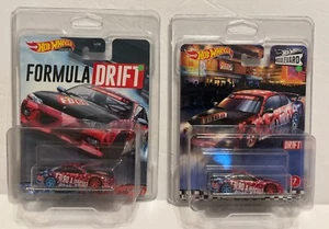 Lot of 2 Hot Wheels NISSAN SILVIA S15 PREMIUM FORMULA DRIFT BOULEVARD REAL RIDER - Picture 1 of 20
