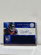 2013 Panini Certified Mirror Blue Signatures #215 DeAndre Hopkins auto/99