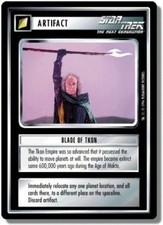 Star Trek CCG QC Q-Continuum Blade Of Tkon