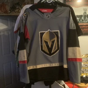 NHL Adidas Indo Vegas Golden Knights grau Hockey Trikot, Größe 48 - Bild 1 von 3