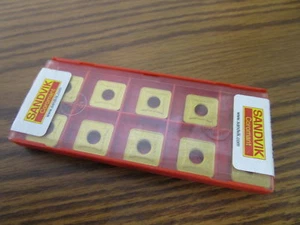 (10) New Sandvik Carbide Inserts SNMG 434-MR SNMG 120416MR 235 Inserts - Picture 1 of 2