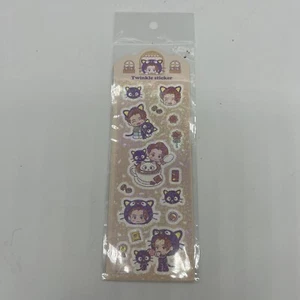 NCT x SANRIO CHARACTERS SMTOWN TWINKLE STICKER SEALED Johnny X Chococat - Picture 1 of 2