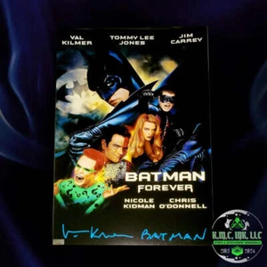 *BATMAN FOREVER VAL KILMER SIGNED AUTOGRAPHED & INSCRIBED "BATMAN" W/ ASI AUTHEN - Picture 1 of 1