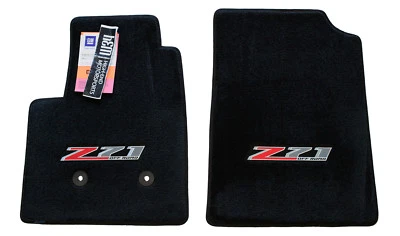 2015-2022 Chevrolet Colorado z71 Floor Mats GM Licensed 2PC Premium 32oz InStock - image 1 of 4