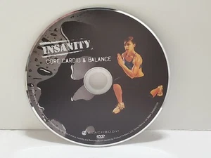 Insanity - Core Cardio Balance - DVD Home Fitness Workout Replacement Disc Only - Imagen 1 de 1