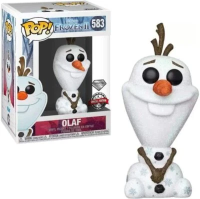 Funko Olaf Diamond Frozen II POP! 583 Special Edition Figurina Collezione Disney - Immagine 1 di 3