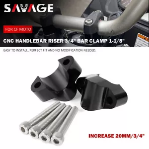 Abrazadera de montaje elevadora de manillar de 28 mm 1-1/8" para CF MOTO 450MT 2024 450 MT - Imagen 1 de 15