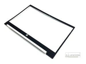 Genuine OEM HP Pavilion 14-DV Front Screen LCD Trim Bezel White M16611-001 - Picture 1 of 3