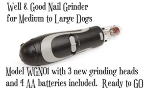 Well & Good Nagelschleifer für Hunde Modell WGN01 3 Ersatztrommeln - Bild 1 von 1