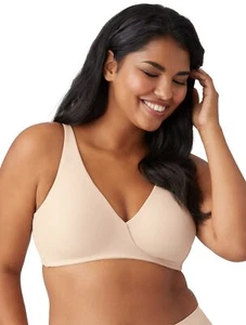 Wacoal 852389 How Perfect Full Figure Wire Free Bra - Picture 1 of 5