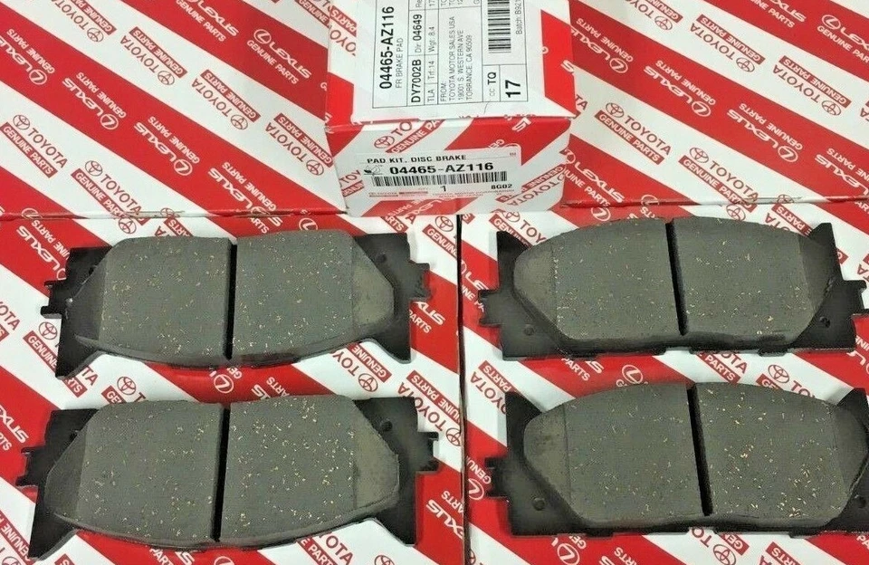 🔥  2007-2017 Toyota Camry Front Brake Pads Genuine OEM Ceramic 04465-AZ216 - Image 1 of 1