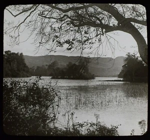 ANTIQUE Magic Lantern Slide LOUGH GILL SILGO C1890 VICTORIAN PHOTO IRELAND   - Bild 1 von 2