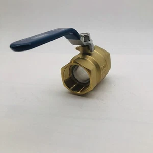 DIXON1-1/2" BRASS BALL 600WOG VALVE IS FULL PORT THREADED - Picture 1 of 4