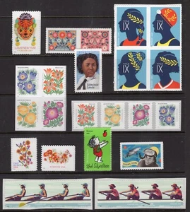 US 2022 COMPLETE NH COMMEMORATIVES ONLY YEAR SET 112 Stamps Free Ship USA - Picture 1 of 5