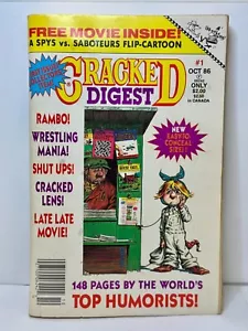 Cracked Digest #1 Ottobre 86 Prima Emissione Rara "Oggetto da Collezione" - Foto 1 di 11