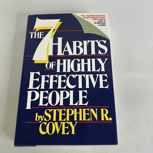 Seven Habits of Highly Effective People by Stephen R. Covey (1989, Hardcover) - Picture 1 of 4