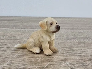 Schleich Dogs Golden Retriever Puppy Sitting Up Retired.. - Picture 1 of 18