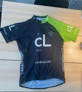 Neue Radtrikots von Voler Carbon Lord schwarz & grün versch. Größen Herren & Damen - Bild 1 von 4
