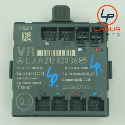 W212 Mercedes 08-18 C E CLS Class Front Right Door Control Module K418 - Image 1 of 4