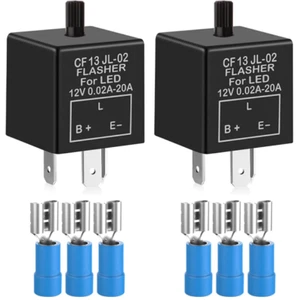 3 Pin Turn Signal Flasher Relay, Fits LED Electronic & Hazard... - Picture 1 of 6