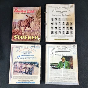 (4) Lote Catálogo Dixie Gun Works Suministros De Colección 1979 1976 1968 Shooters Bible 1953 - Imagen 1 de 24
