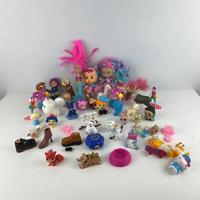 Lote de juguetes para niños Shopkins Hello Kitty Cry Baby Mattel Secret Life Mascotas Foto 1 de 4