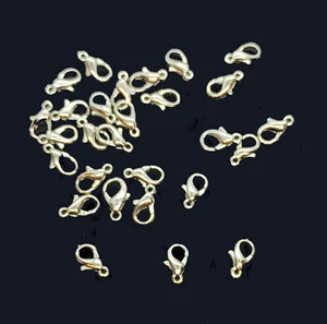 Cierres de langosta de calidad 28 x 10 mm sin níquel y plomo para fabricación de joyas - Imagen 1 de 1