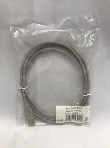 ***Cable de impresora USB, tipo A macho a tipo B macho 2m (6,5 pies) gris*** - Imagen 1 de 3