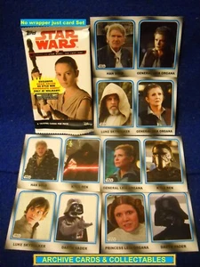 2017 Topps Star Wars JOURNEY TO THE LAST JEDI Family Legacy Set Wal*Mart - Picture 1 of 8