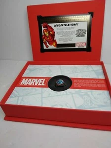 Anello Armatura Iron Man Marvel da Collezione Argento Sterling 925 Stark Misura 4,5 - Foto 1 di 4