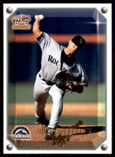 1998 Pacific Invincible Gems of the Diamond Curtis Leskanic Colorado Rockies