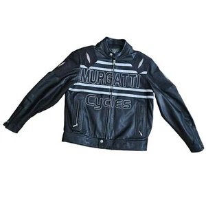Motorcycle Leather Jacket - Picture 1 of 12