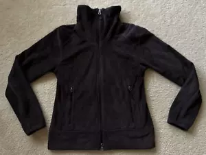 THE NORTH FACE Women's OSITO FLEECE FULL ZIP JACKET TNF BLACK Size MEDIUM - Picture 1 of 10