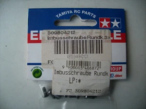 Tamiya 309804212 Rundkopf-Schraube 3x6mm (10 Stk.) - Bild 1 von 1