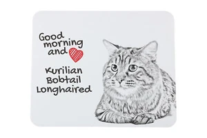 Kurilianer Bobtail langhaarig Mauspad mit Katze Art-Dog - Bild 1 von 7