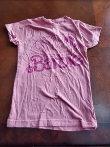 Live And Tell Girls Youth Small Pink Barbie Tshirt - Picture 1 of 4
