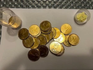 1987 CANADA MINT ORIG ROLL OF 25 DOLLARS/LOONIES (1ST YEAR) - Picture 1 of 4