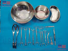 Delivery Set 16 PCS GYN Surgical Instruments Best Quality