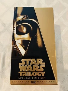 STAR WARS TRILOGIE VHS Box Set seltene THX SPECIAL EDITION Filme auf 3 VHS Bändern - Bild 1 von 6