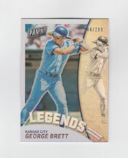 George Brett 2019 PANINI THE NATIONAL LEGENDS HOLO FOIL /299 KANSAS CITY ROYALS