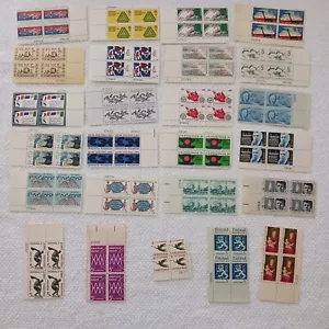 U.S - 5 CENTS - LOT OF 25 PLATE BLOCKS OF 4 STAMPS - MNH - #080 - Picture 1 of 1