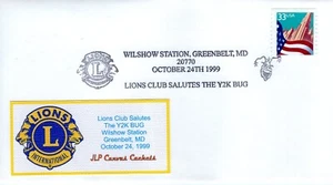 LIONS CLUB SALUTES THE Y2K BUG,  GREENBELT, MD  1999  L18 - Picture 1 of 1
