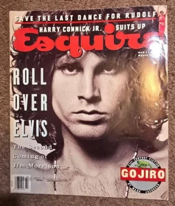 Esquire - Jim Morrison Harry Connick Jr. Suits Up Rudolf Nureyev Gojiro VG D - Picture 1 of 1