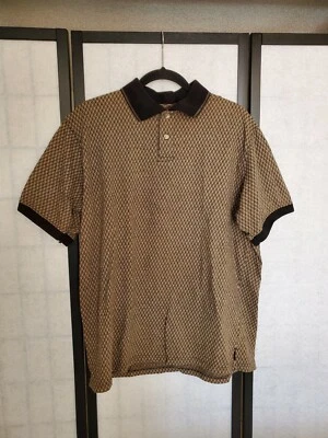 Мужская рубашка-поло George коричневый дизайн размер XL 46 48 - Изображение 1 из 3