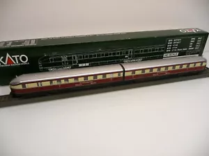 Kato 30706 H0 Triebwagen VT 04 der SWDE beige / rot 3L~ AC analog TOP in OVP - Bild 1 von 7